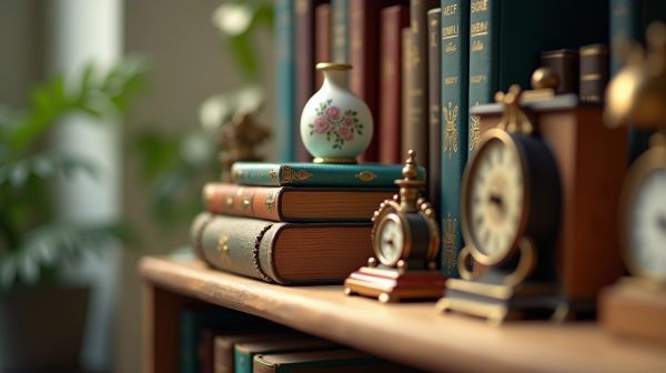 Boostez votre bibliothèque avec des décorations miniatures uniques