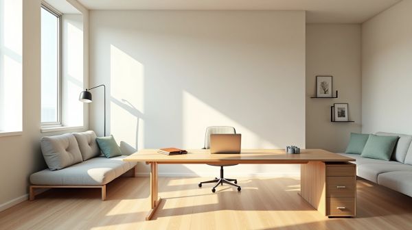 Un bureau adapté à votre style de travail, entre confort et efficacité
