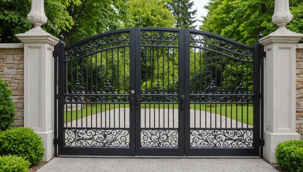 Portails en aluminium : la touche française pour votre entrée